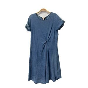 holding horses blue dress Holding Horses Women's Dress Size XS Blue Floral Cold Shoulder Rayon
